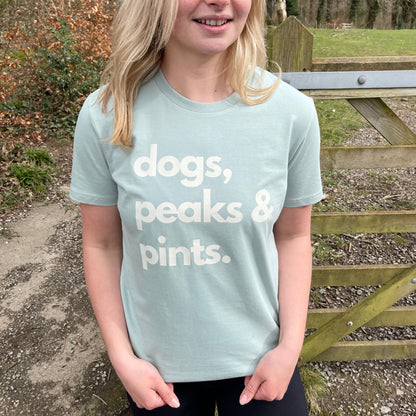 Dog's Peaks & Pints Tee
