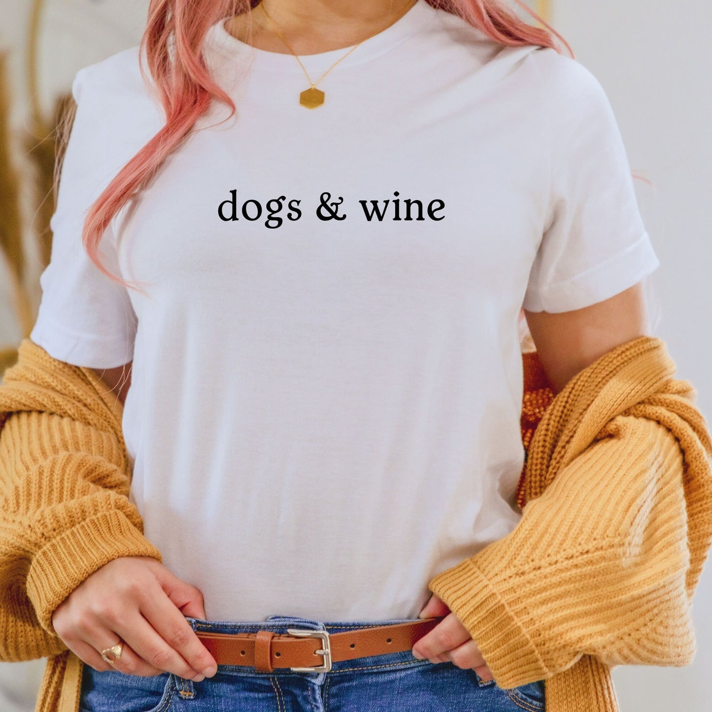 Dogs & Wine Tee