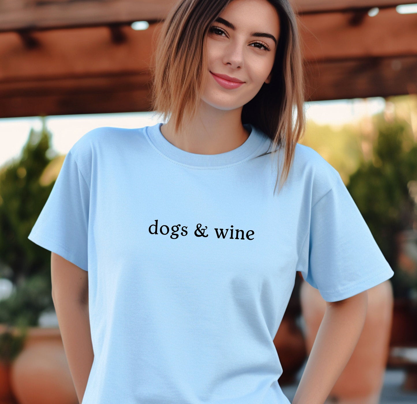 Dogs & Wine Tee