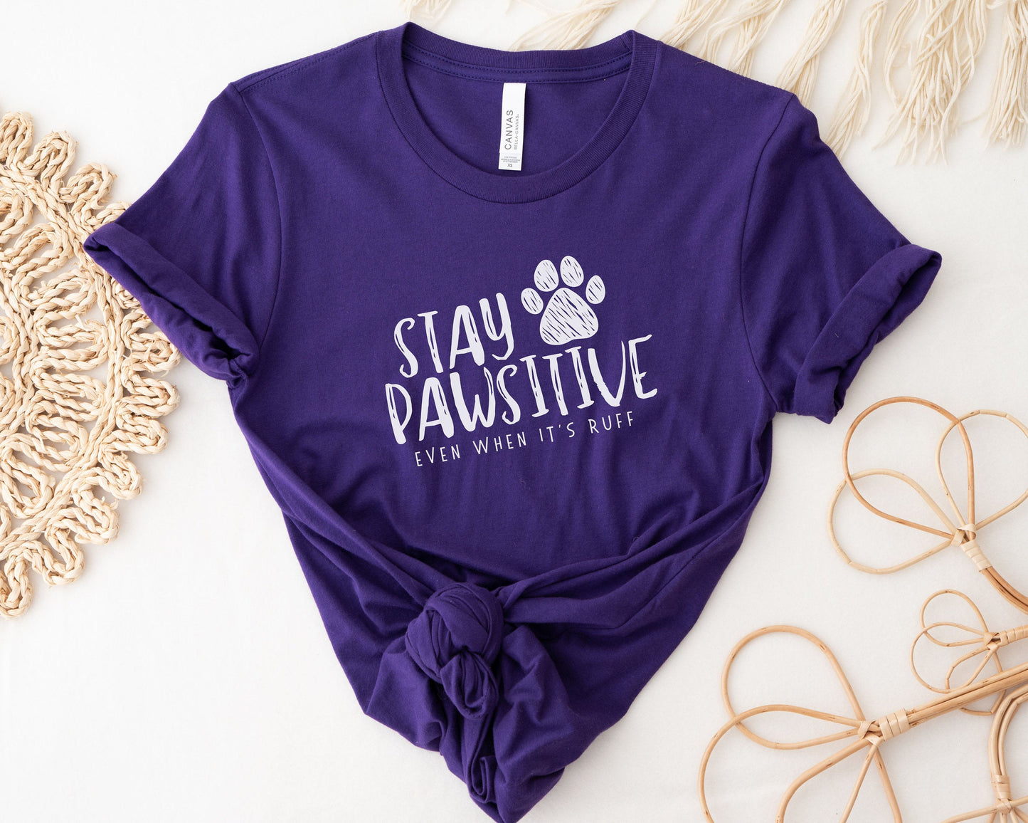 Stay Pawsitive Tee