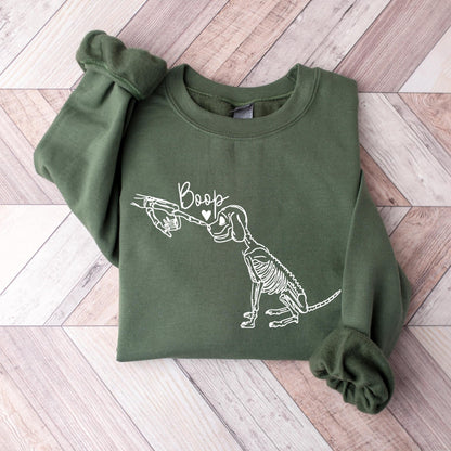 Dog Boop Halloween Sweatshirt