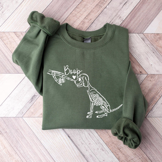 Dog Boop Halloween Sweatshirt