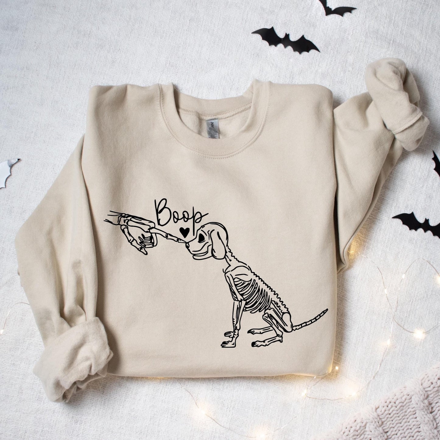 Dog Boop Halloween Sweatshirt