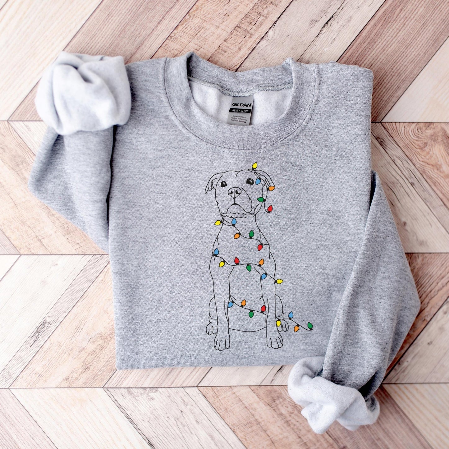 Retro Christmas Dog Sweater