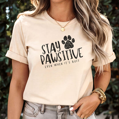 Stay Pawsitive Tee
