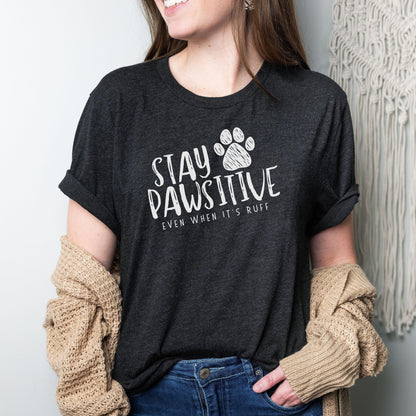 Stay Pawsitive Tee