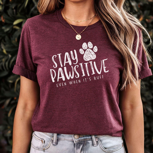 Stay Pawsitive Tee