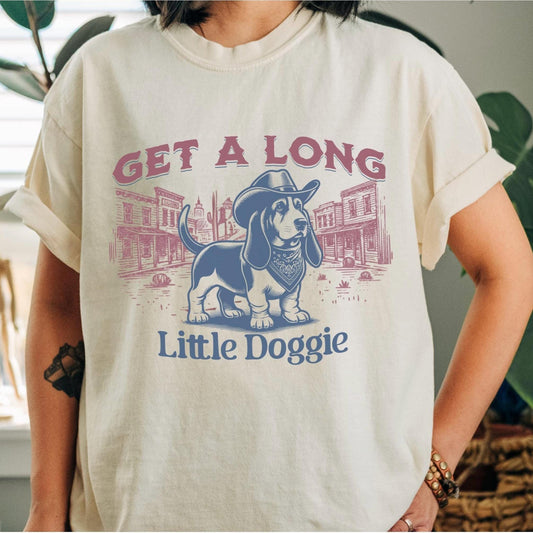 Long Little Doggy Tee