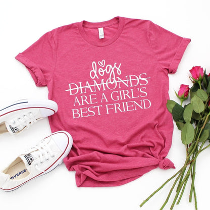 Dogs are a Girl's Best Friend Tee