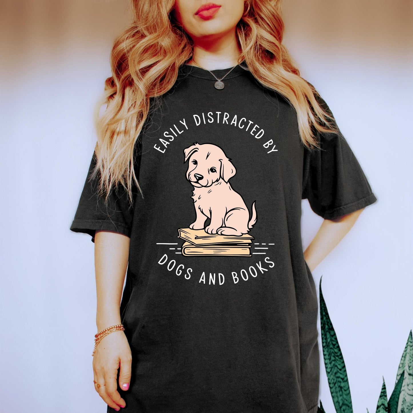 Dogs & Books Tee V5