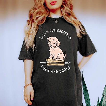 Dogs & Books Tee V5
