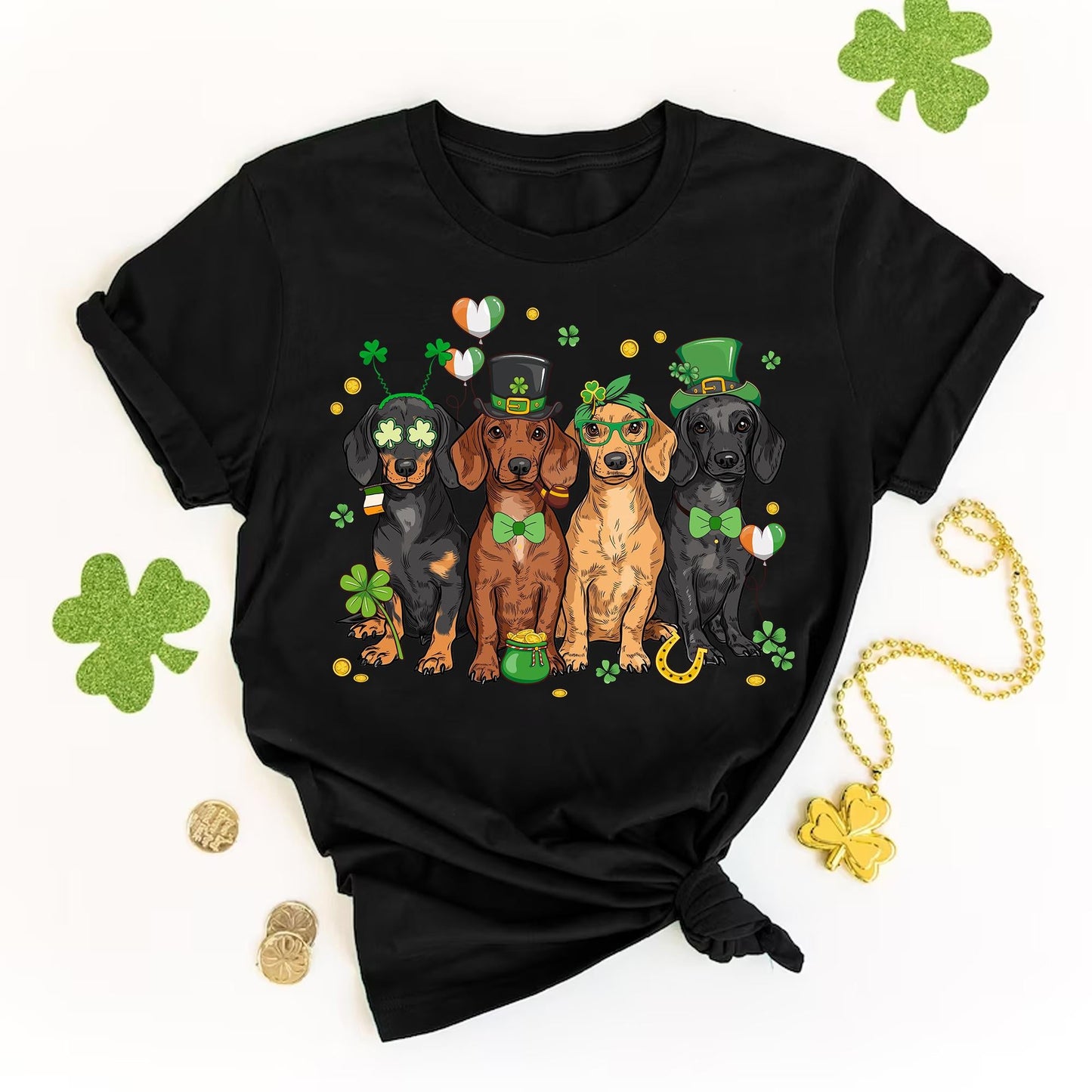 Dachshund St Patrick's Day T-Shirt