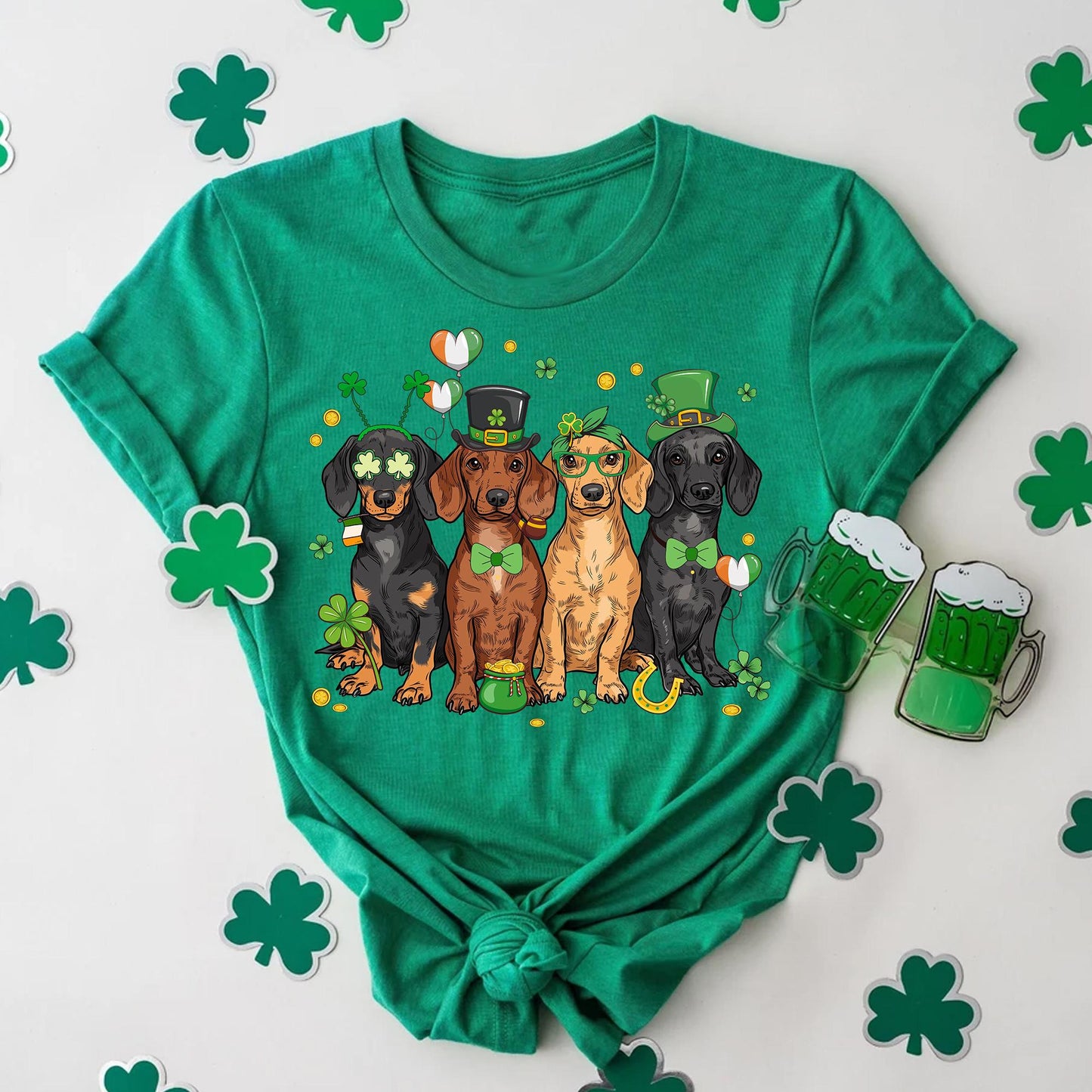 Dachshund St Patrick's Day T-Shirt