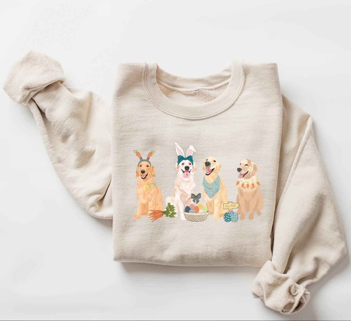 Golden Easter Sweater