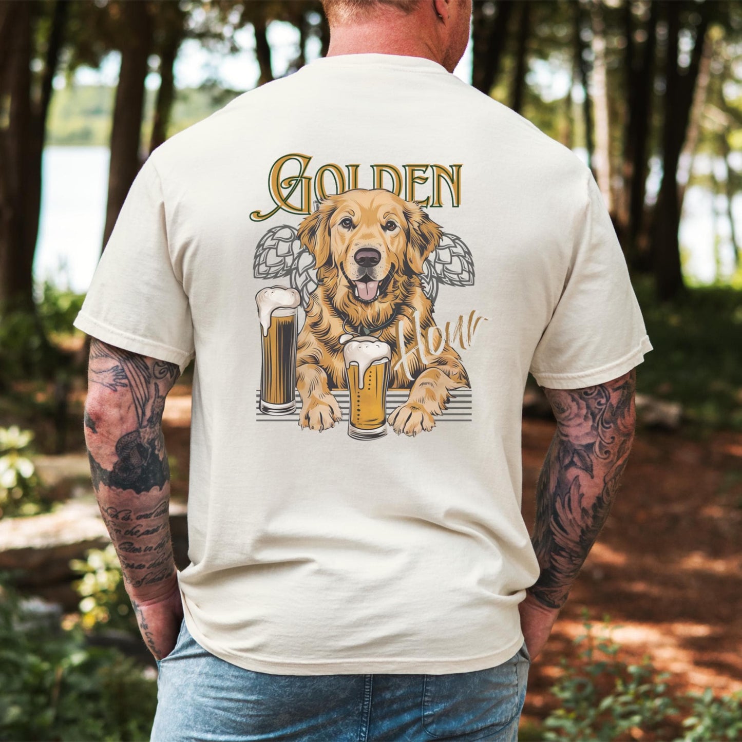 Golden Beer Tee