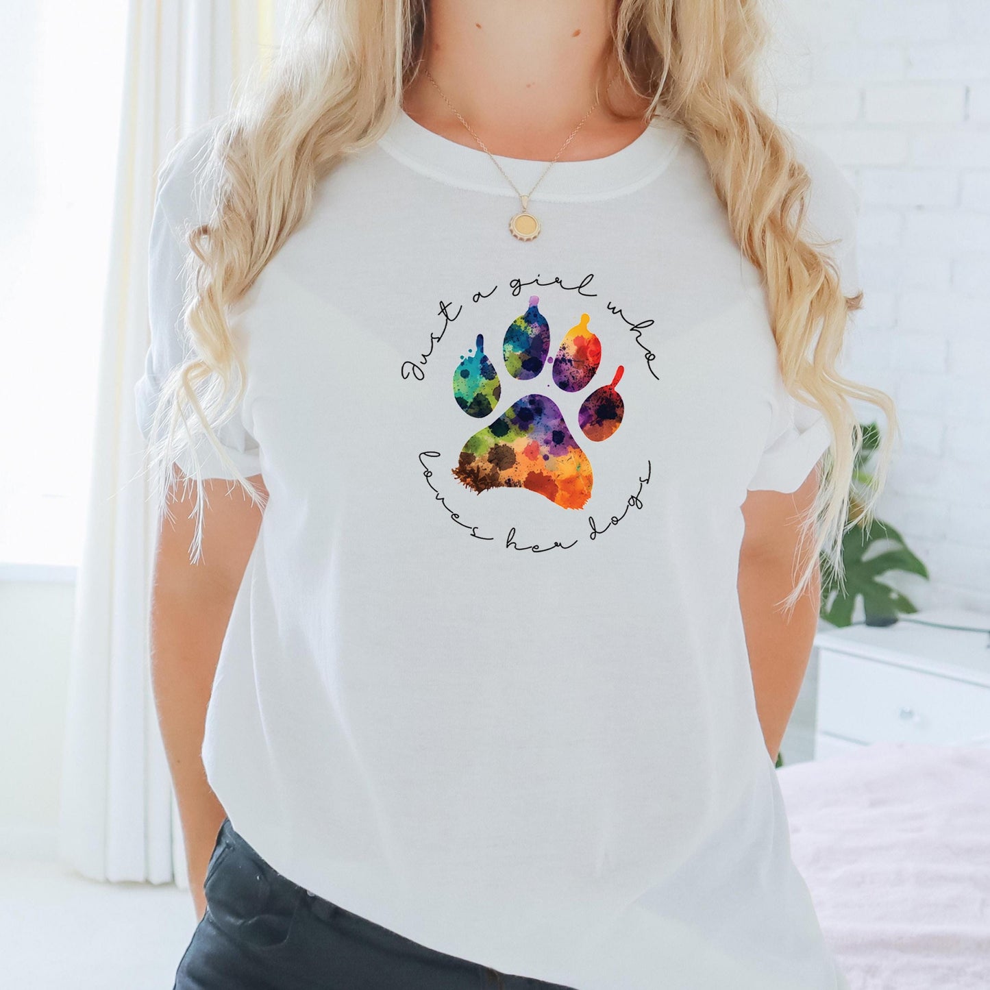 Girl Loves Dog Tee