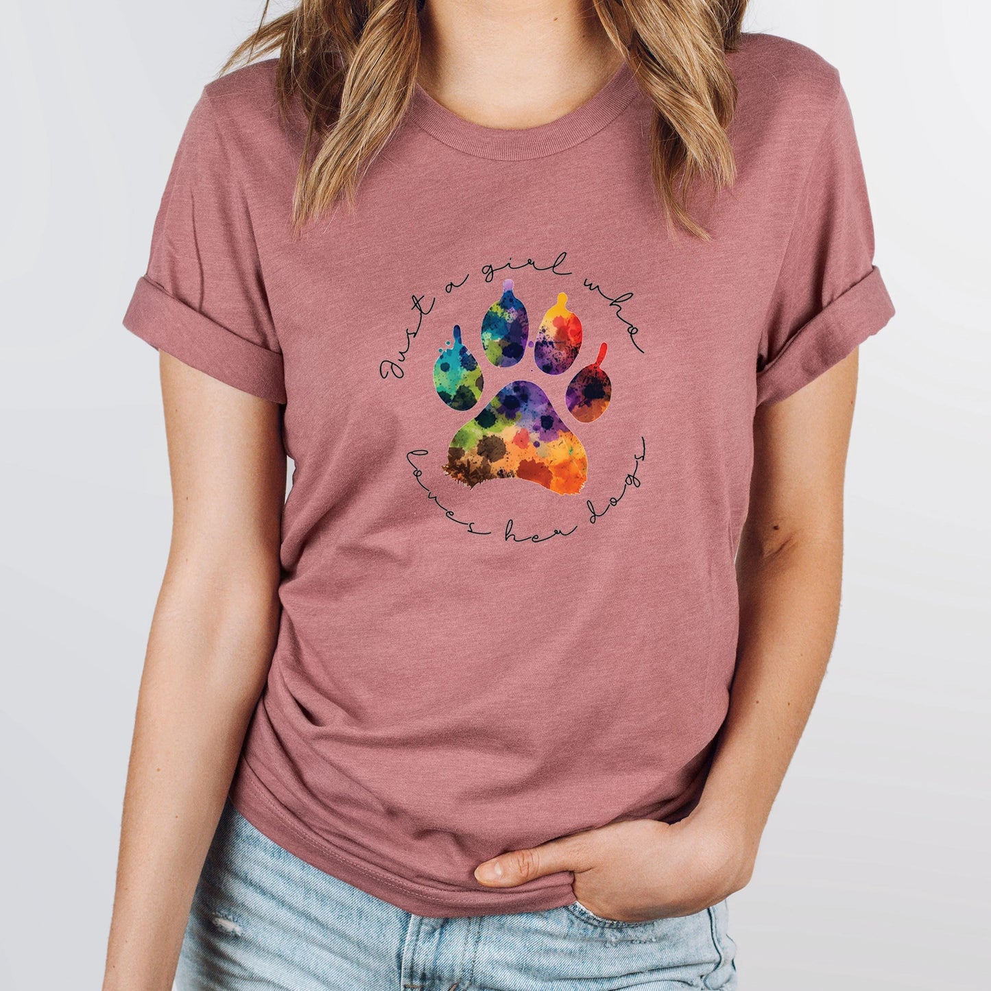 Girl Loves Dog Tee