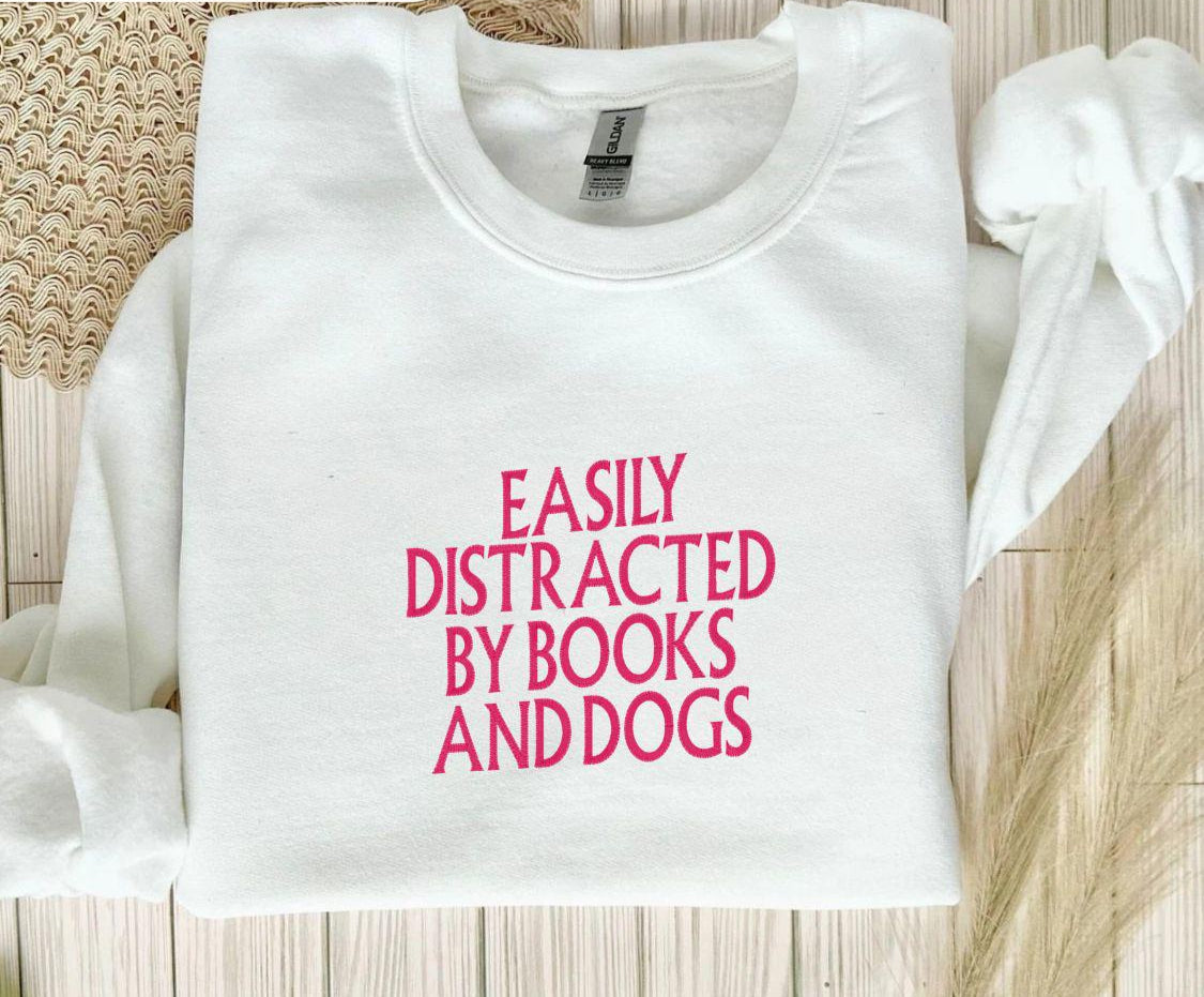 Easily Distracted By Dogs Sweater V11