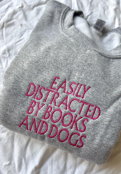 Easily Distracted By Dogs Sweater V11