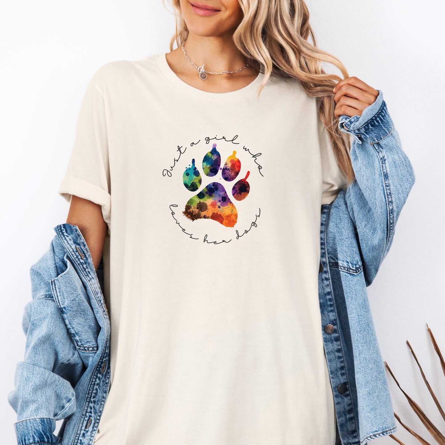 Girl Loves Dog Tee