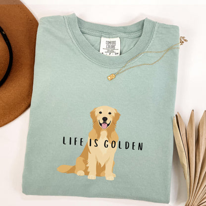 Life Is Golden Tee New