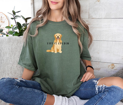 Life Is Golden Tee New