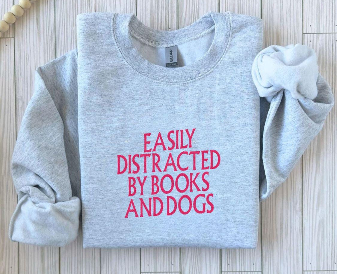 Easily Distracted By Dogs Sweater V11