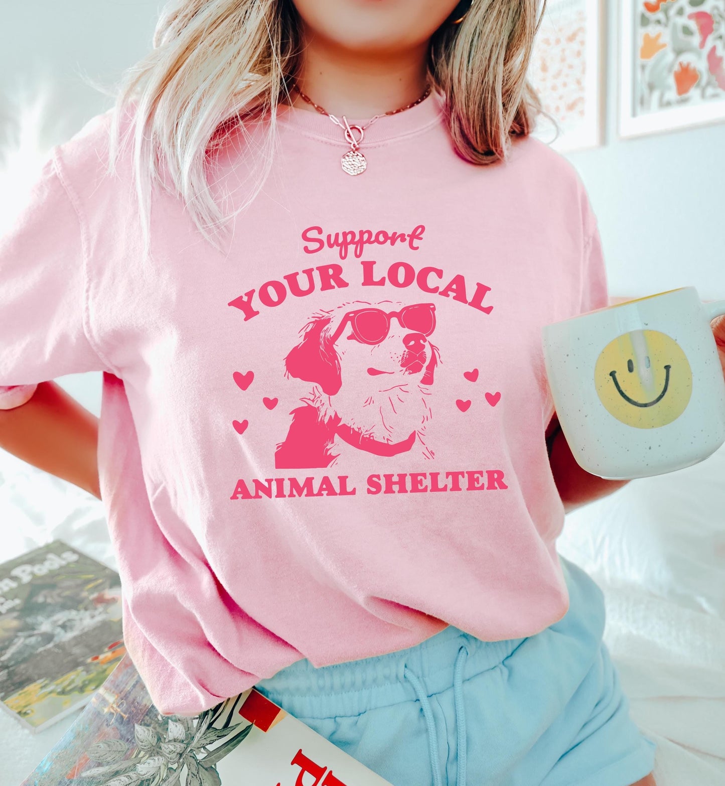 Support Your Local Animal Shelter Tee