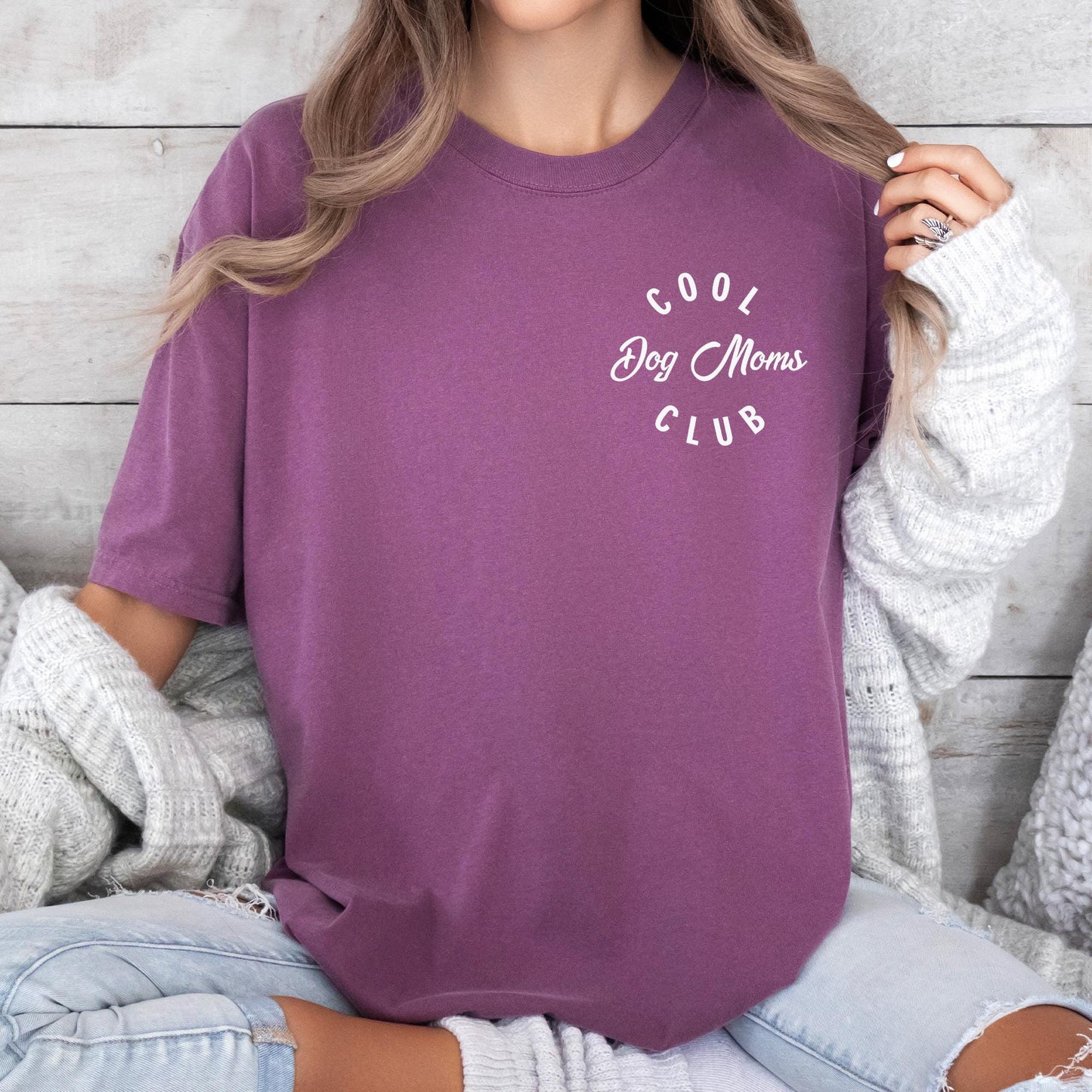 Cool Dog Mom Club Sweater