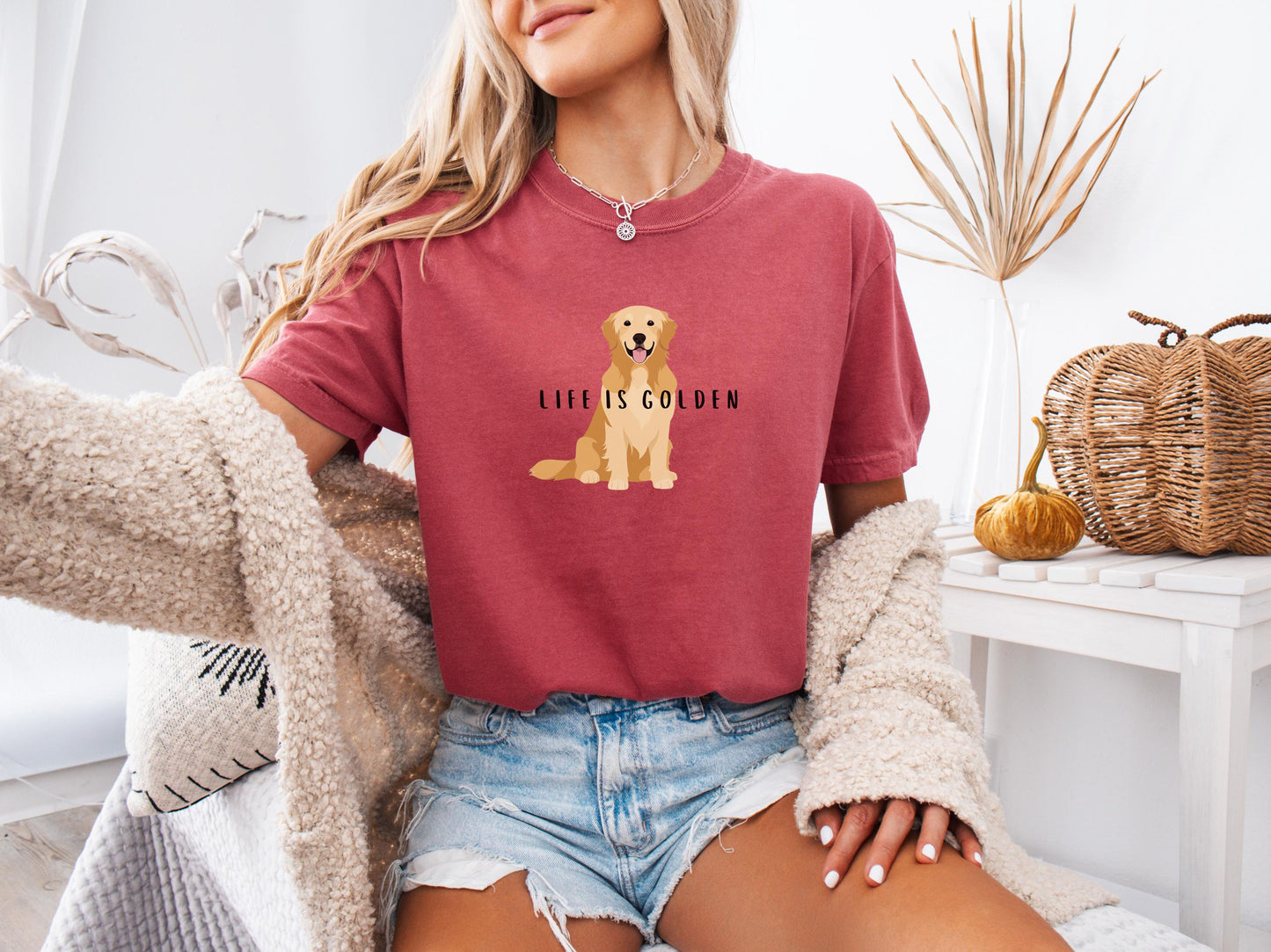 Life Is Golden Tee New