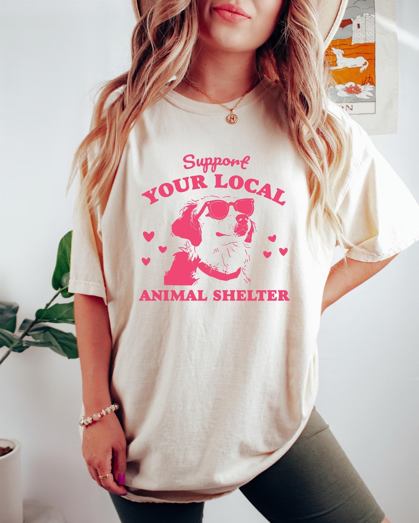 Support Your Local Animal Shelter Tee