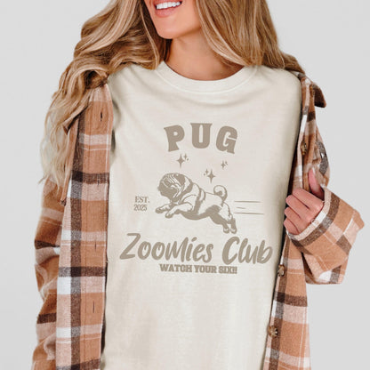 Pug Zoomie Club Tee