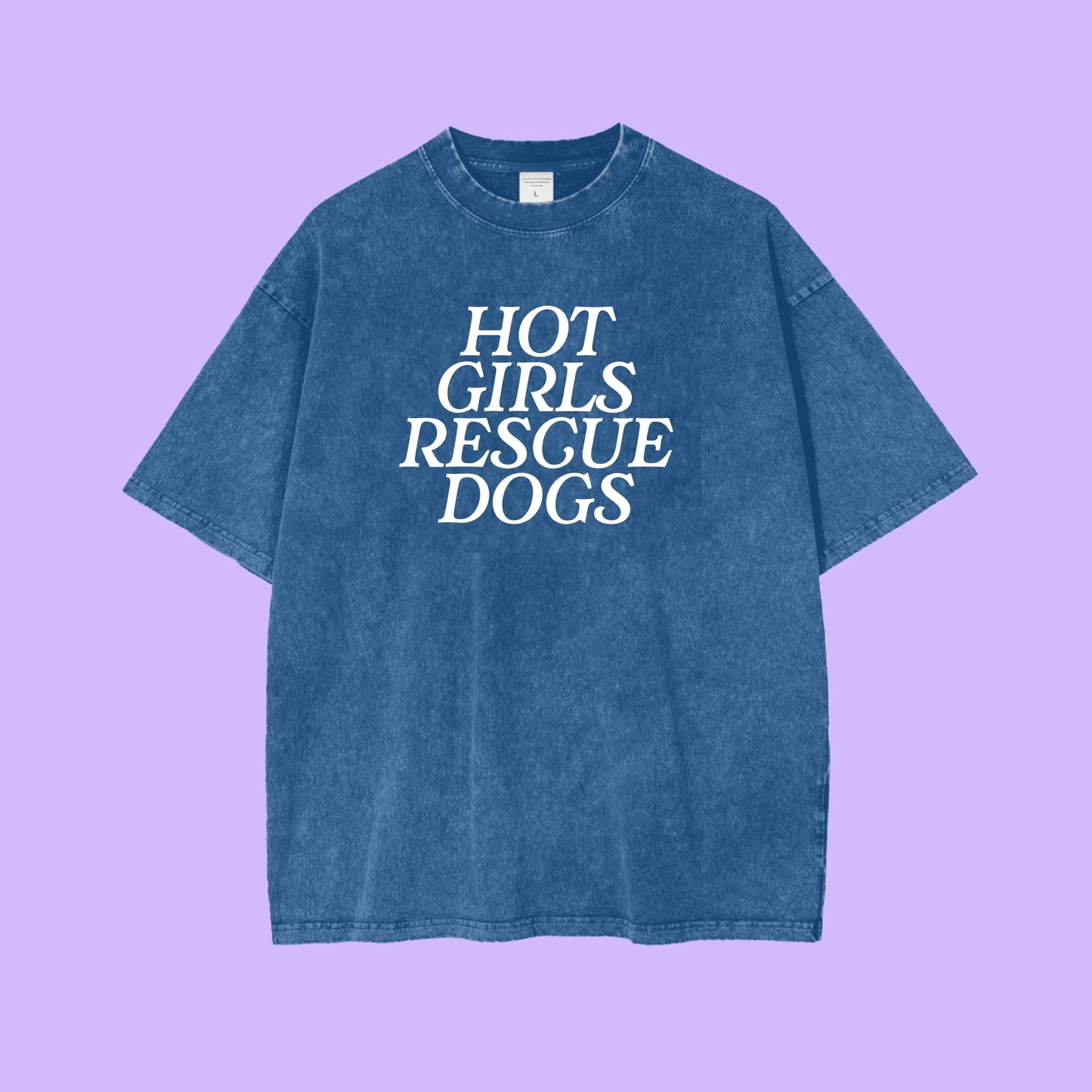 Hot Girls Rescue Dogs Tee