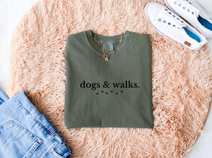 Dogs & Walks Tee