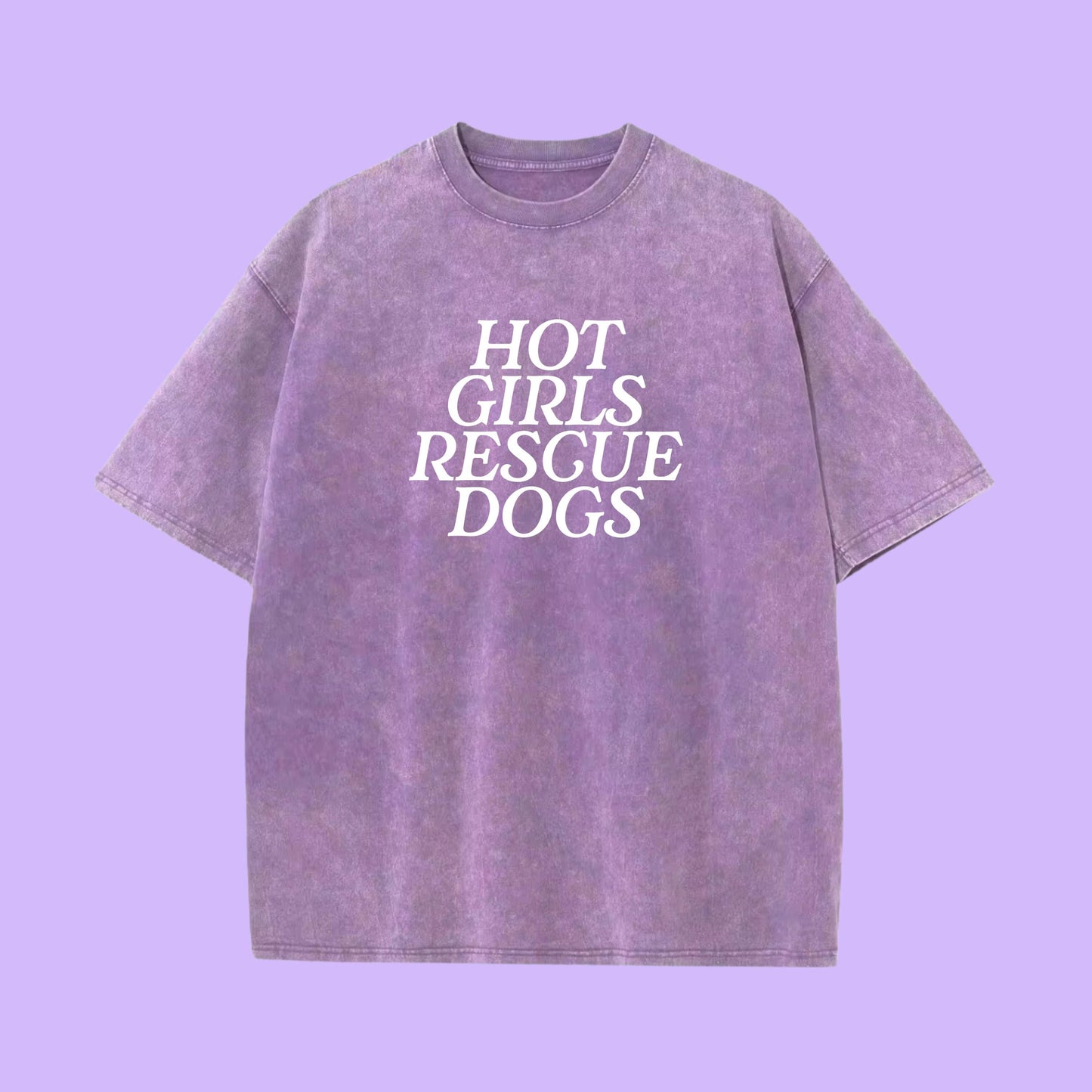 Hot Girls Rescue Dogs Tee