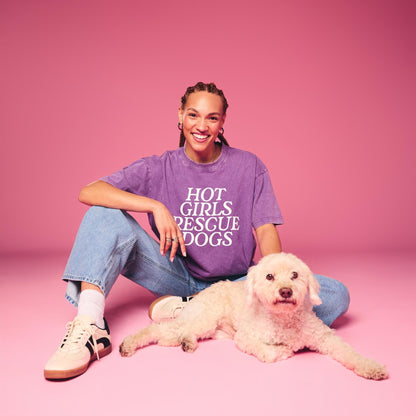 Hot Girls Rescue Dogs Tee