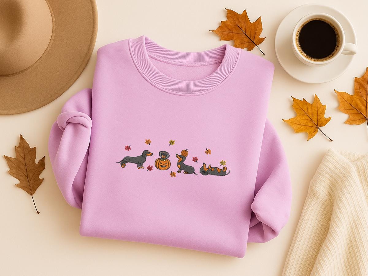 Dachshund Fall Sweatshirt