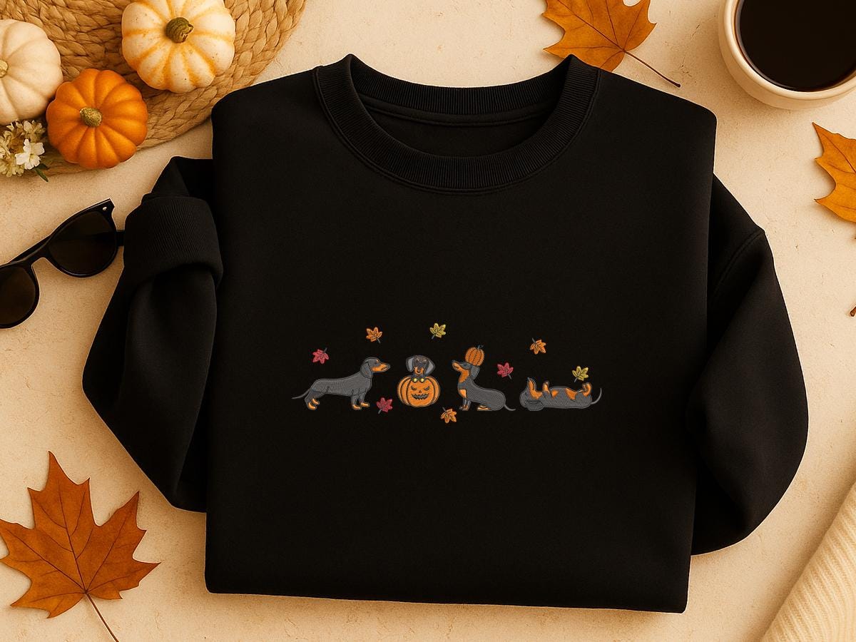 Dachshund Fall Sweatshirt