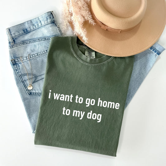 Home To My Dog Tee V2