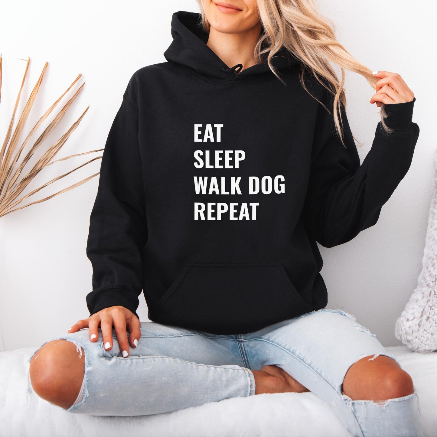 Eat Sleep Dog Hoodie