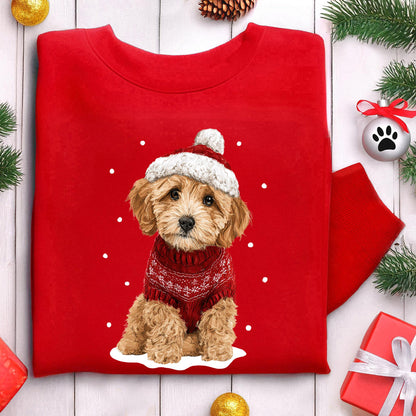 Christmas Cavapoo Sweater
